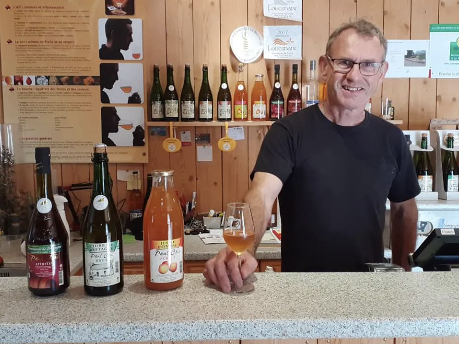 Visite de la cidrerie Paul COIC en Bretagne